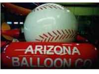 Baseball helium balloons for sale - balloon rentals nationwide